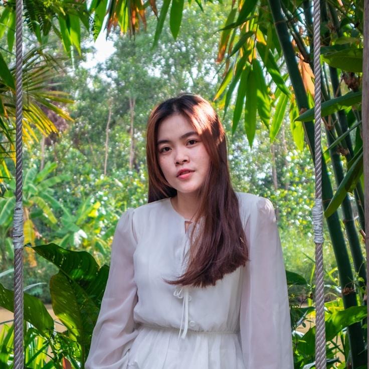 Portrait of Nova Chen, group coordinator and fusion cooking expert